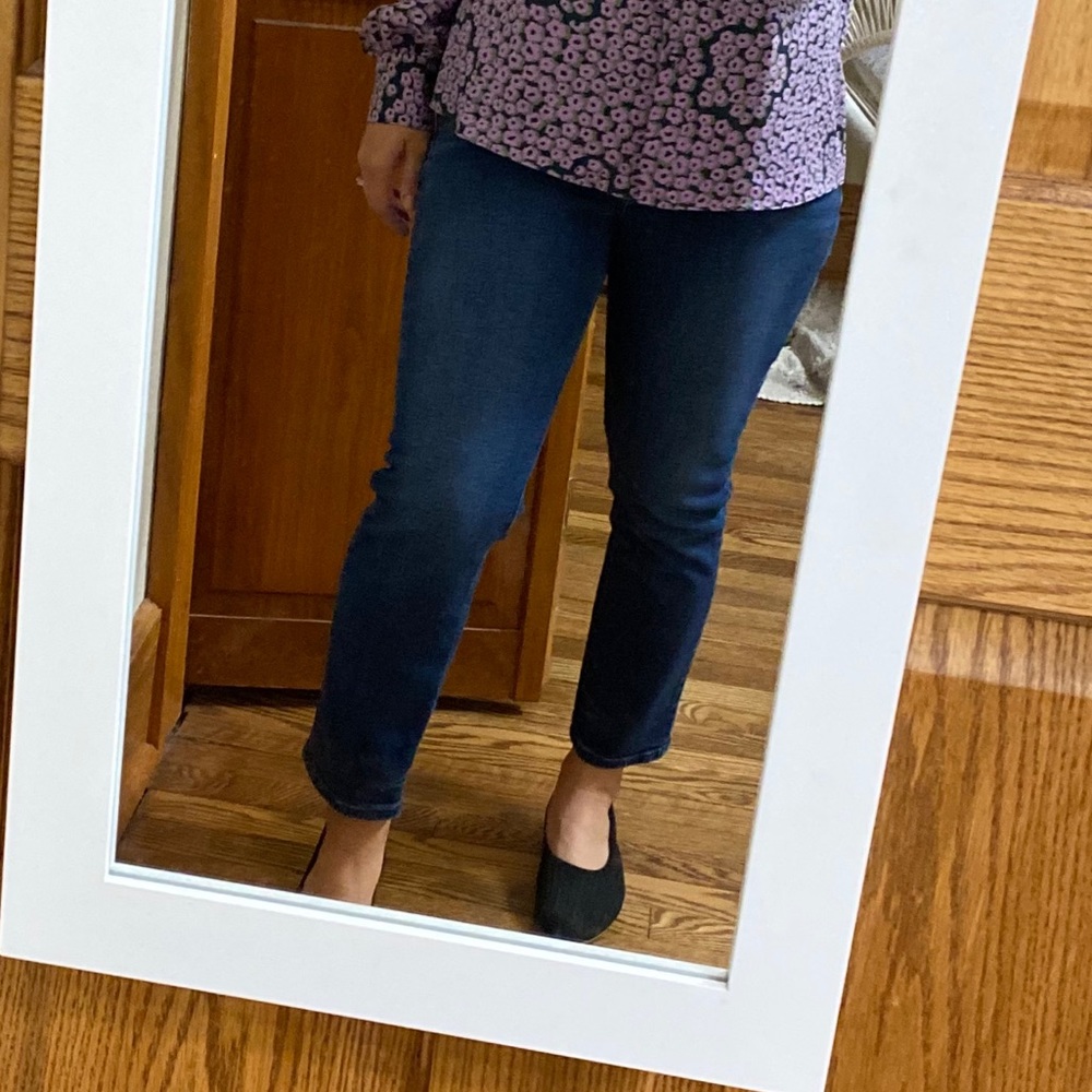 Gap High Wasted Cropped Jeans